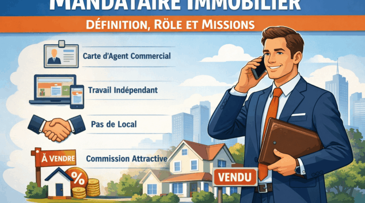 Définition et rôle d'un agent mandataire indépendant