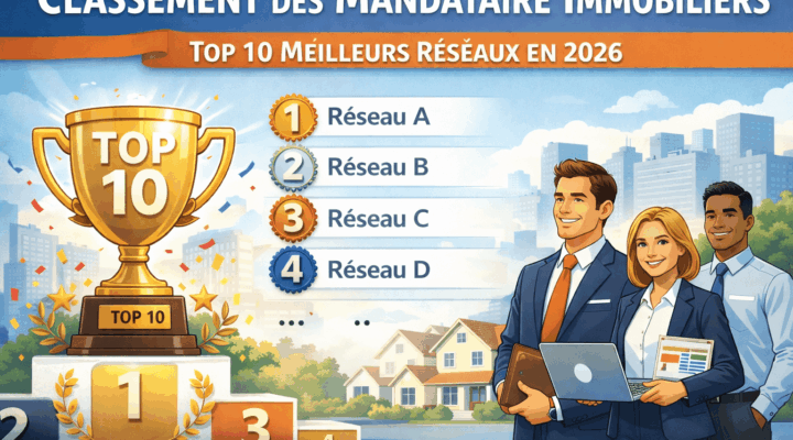 Classement des mandataires immobiliers 2026 : analyse complète des réseaux mandataires immobiliers